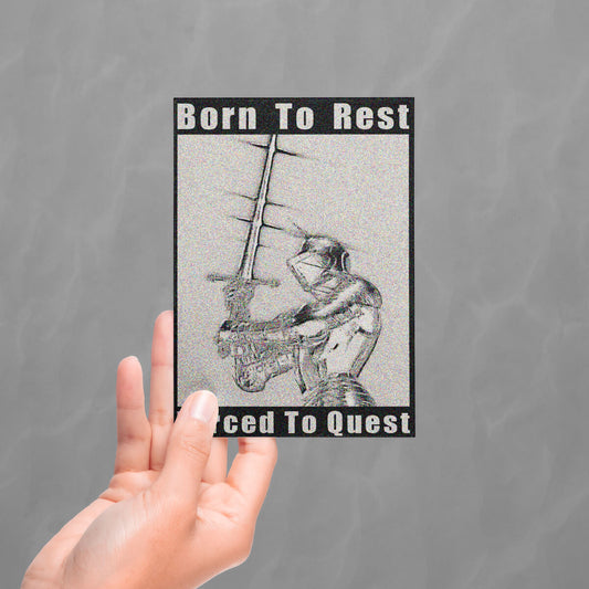 Forced to Quest Postcard • Extreme Largeness Wholesale