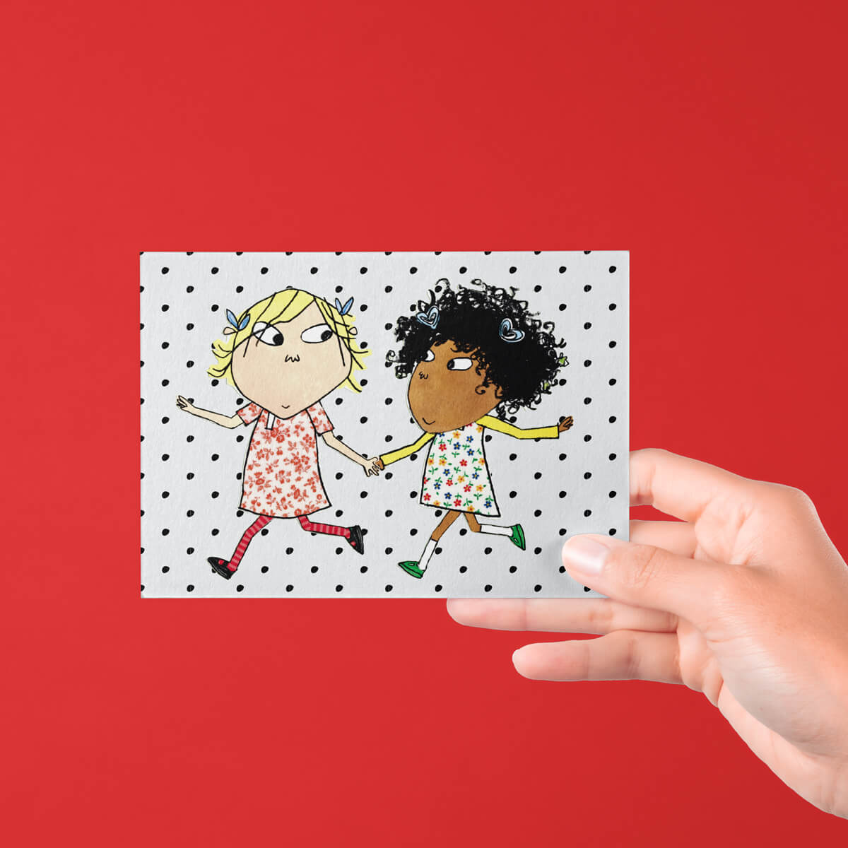 C&L BESTIES POSTCARD