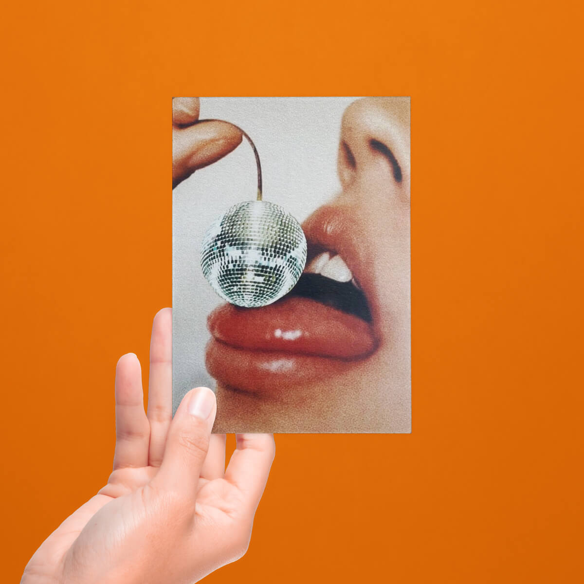 DISCO CHERRY POSTCARD