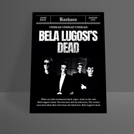 BELA LUGOSI'S DEAD A4 PRINT - PACK OF 3