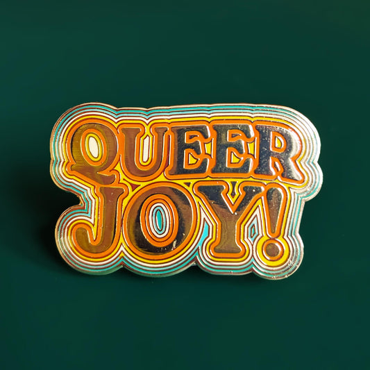 QUEER JOY! ENAMEL PIN - PACK OF 5