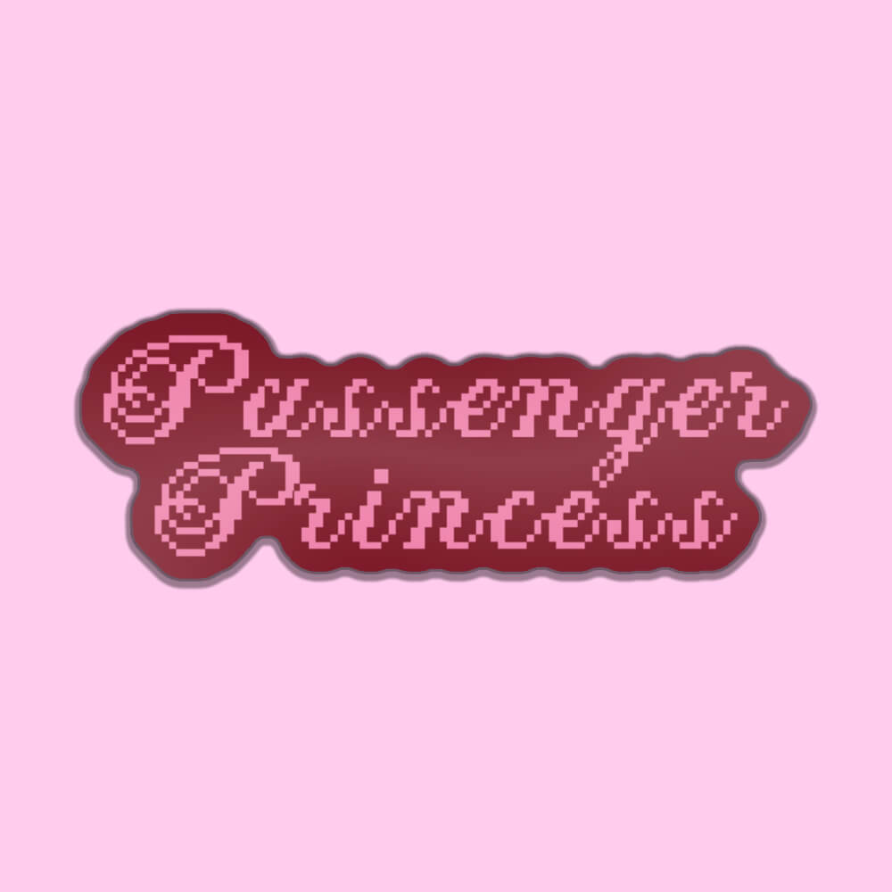 Passenger Princess Sticker • Extreme Largeness Wholesale