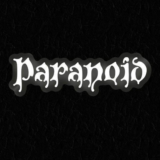 Paranoid Sticker • Extreme Largeness Wholesale