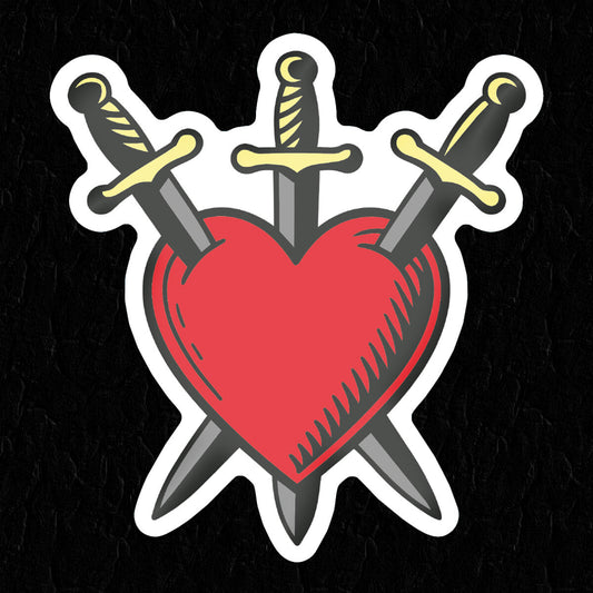 Sacred Heart Sticker • Extreme Largeness Wholesale