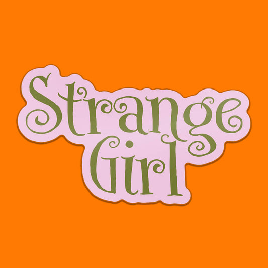 Strange Girl Sticker • Extreme Largeness Wholesale