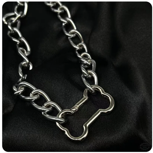 LNK71 Bone Chain Choker