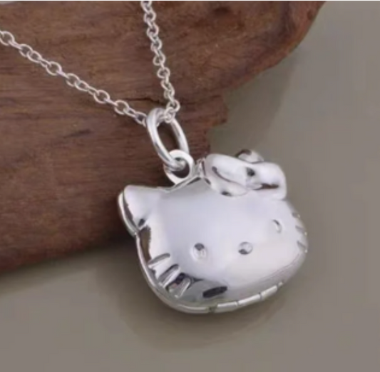 LNK303 Hello Kitty Locket Necklace