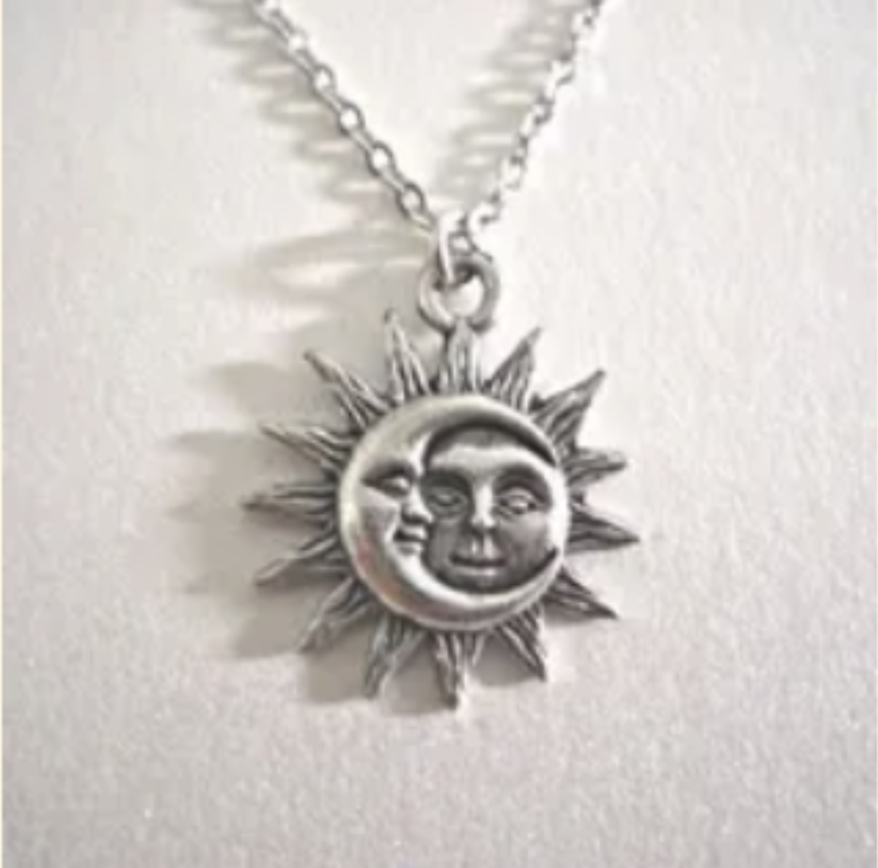 LNK104 Sun & Moon Small Charm Necklace