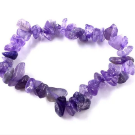 LBRC38 Crystal Bracelet - Amethyst