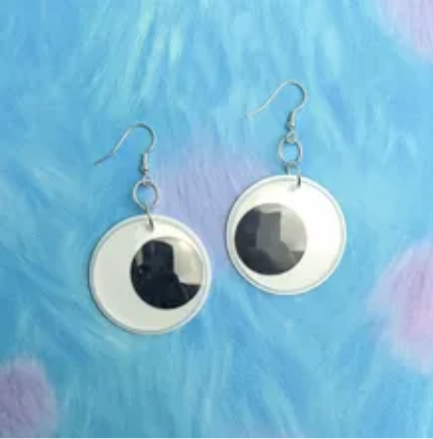 ER698 Googly Eyes Earrings