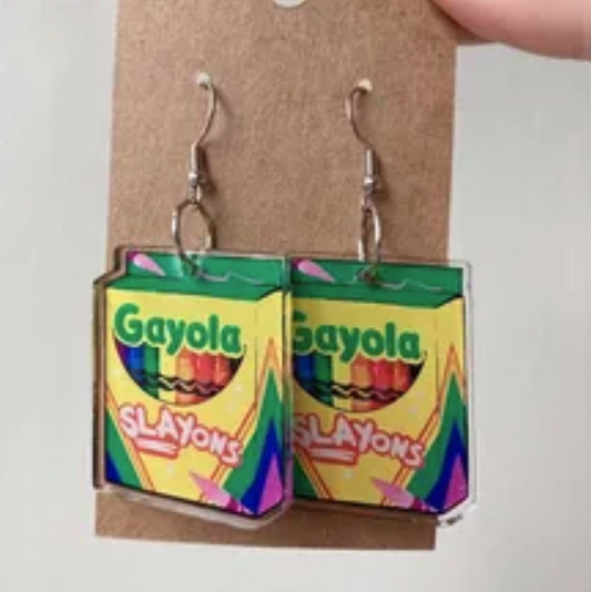 ER541 Gayola Slayons Earrings