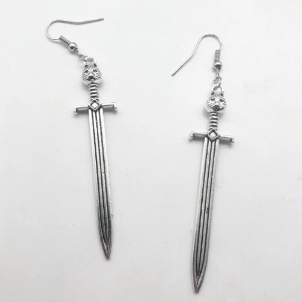 ER436 Large Sword Earrings