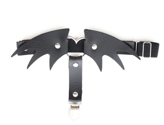 ACCS44 Bat Leg Garter