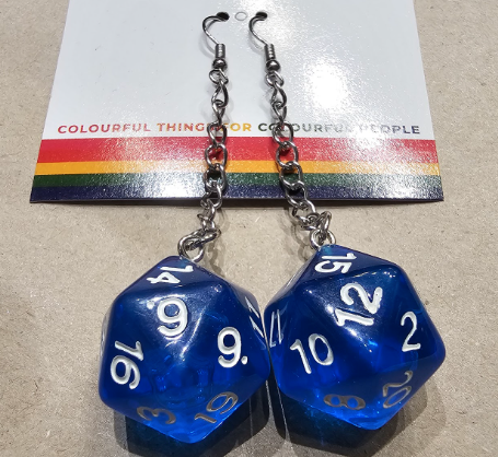 ER731 D&D Dice ERs Blue