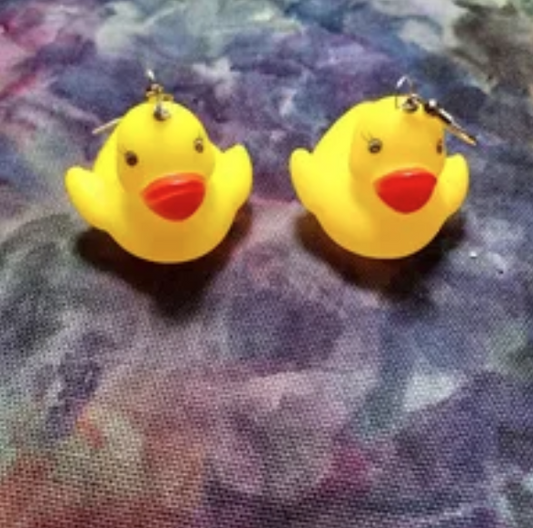 ER810 Squeaky Rubber Duck ERs Yellow