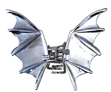 ACCS171 Bat Wing Claw Clip Silver