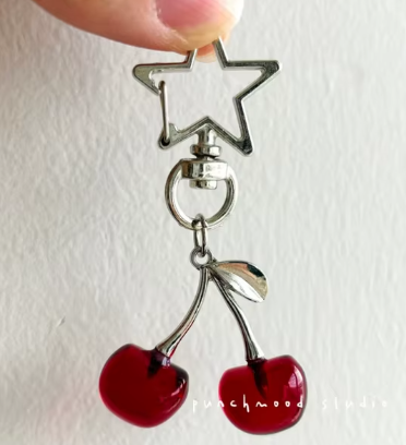 KR69 Cherry Bag Charm