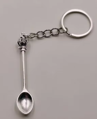 KR88 Silver Spoon Keyring - Extreme Largeness Wholesale
