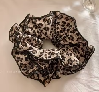 ACCS216 Leopard Double Scrunch - Extreme Largeness Wholesale