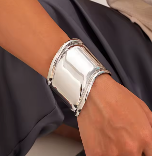 LBRC89 Wrist Cuff Silver - Extreme Largeness Wholesale
