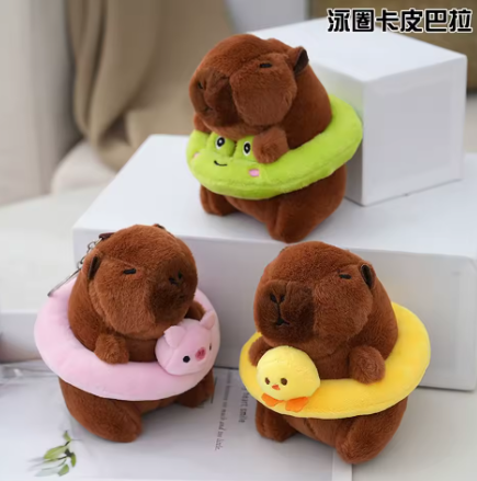 KR114 Capybara Plush Keyring - Extreme Largeness Wholesale