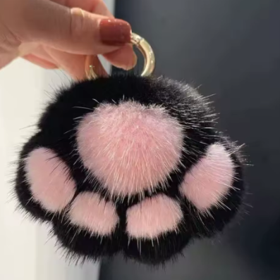 KR200 Fluffy Paw Keyring - Extreme Largeness Wholesale