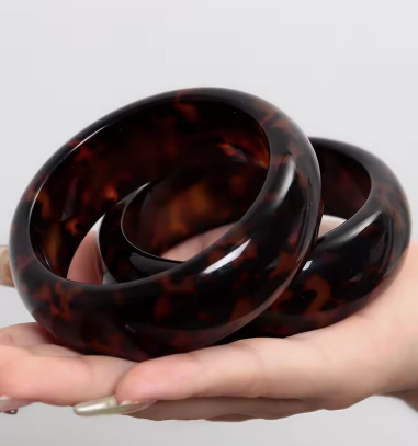 LBRC127	Chunky Bangle Coffee - Extreme Largeness Wholesale