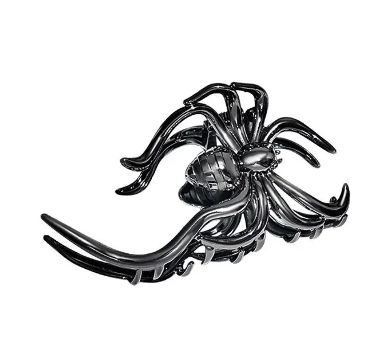 ACCS50 Hair Clip Wavy Spider Black