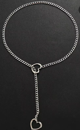 LNK376 Heart Slip Chain