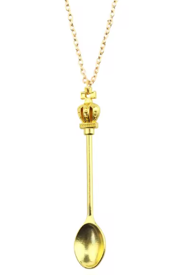 LNK99 Spoon Necklace Gold