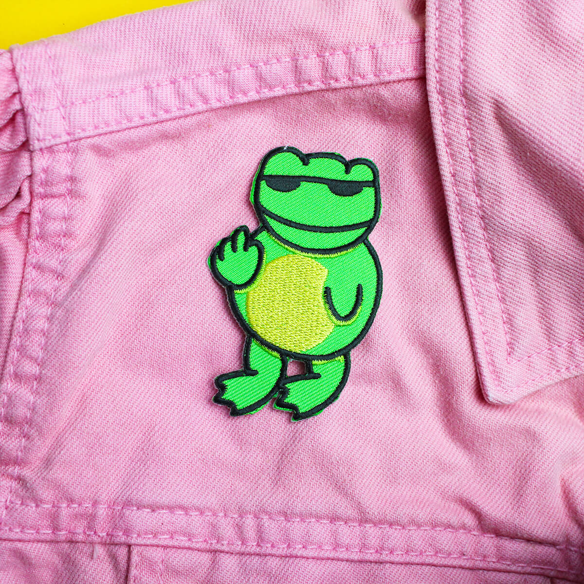 Sweary Frog Patch | Extreme Largeness Wholesale