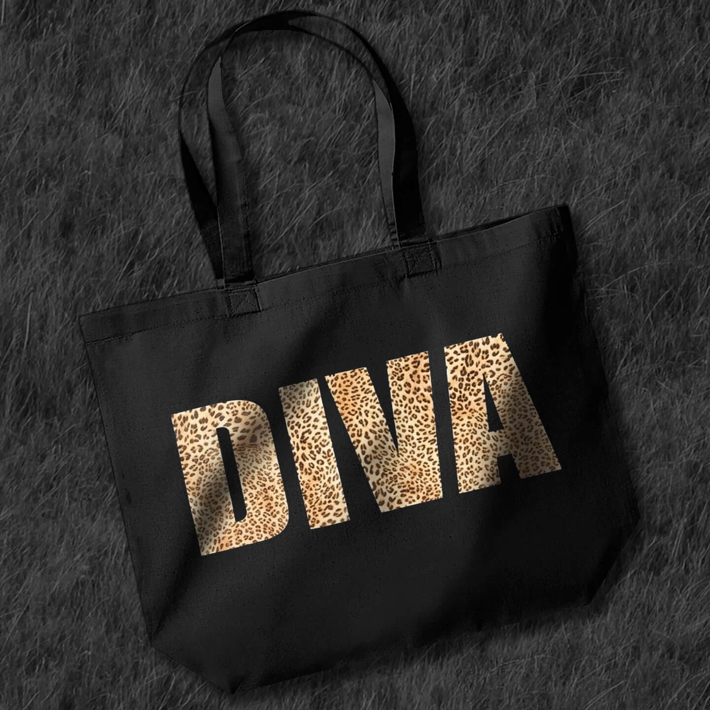 Diva X-Large Black Tote Bag • Extreme Largeness Wholesale