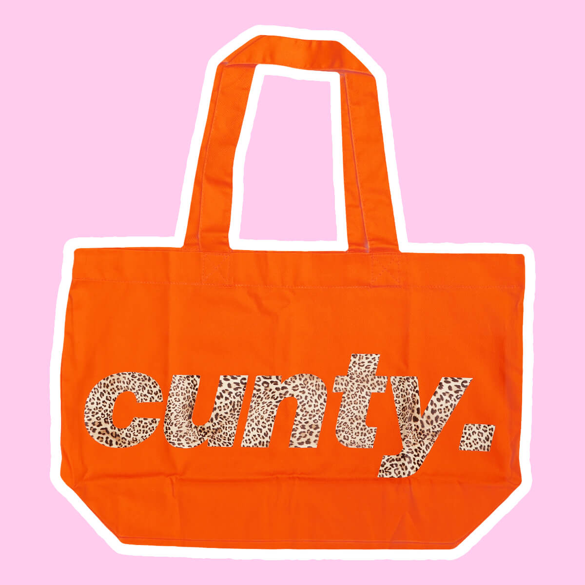 CUNTY OVERSIZED TOTE BAG - Extreme Largeness Wholesale