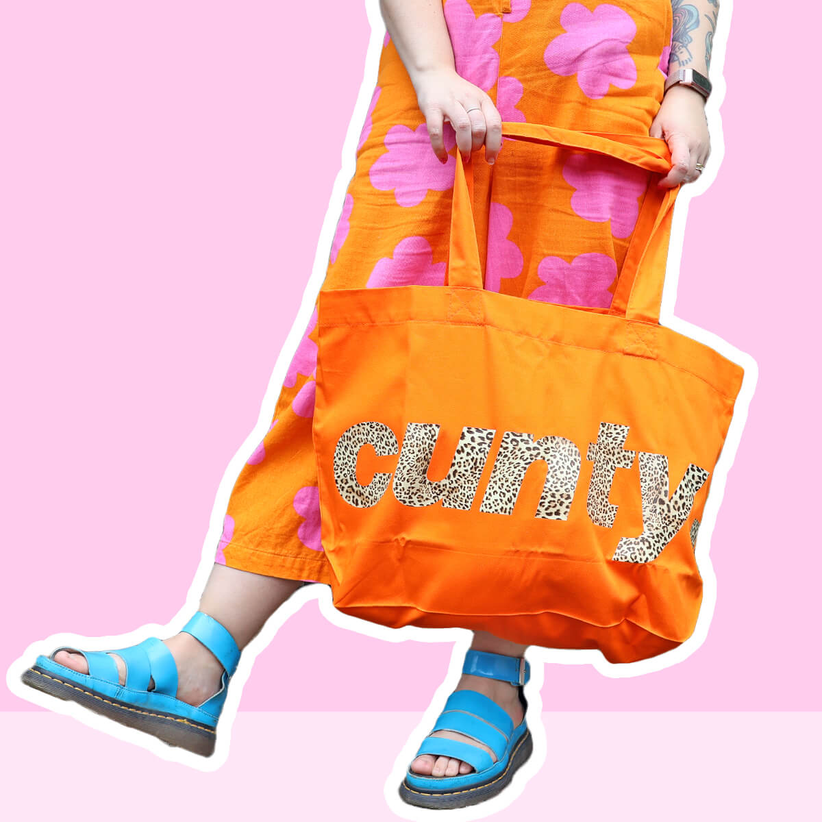 CUNTY OVERSIZED TOTE BAG - Extreme Largeness Wholesale