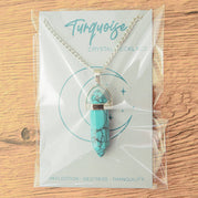 TURQUOISE WAND NECKLACE - PACK OF 5