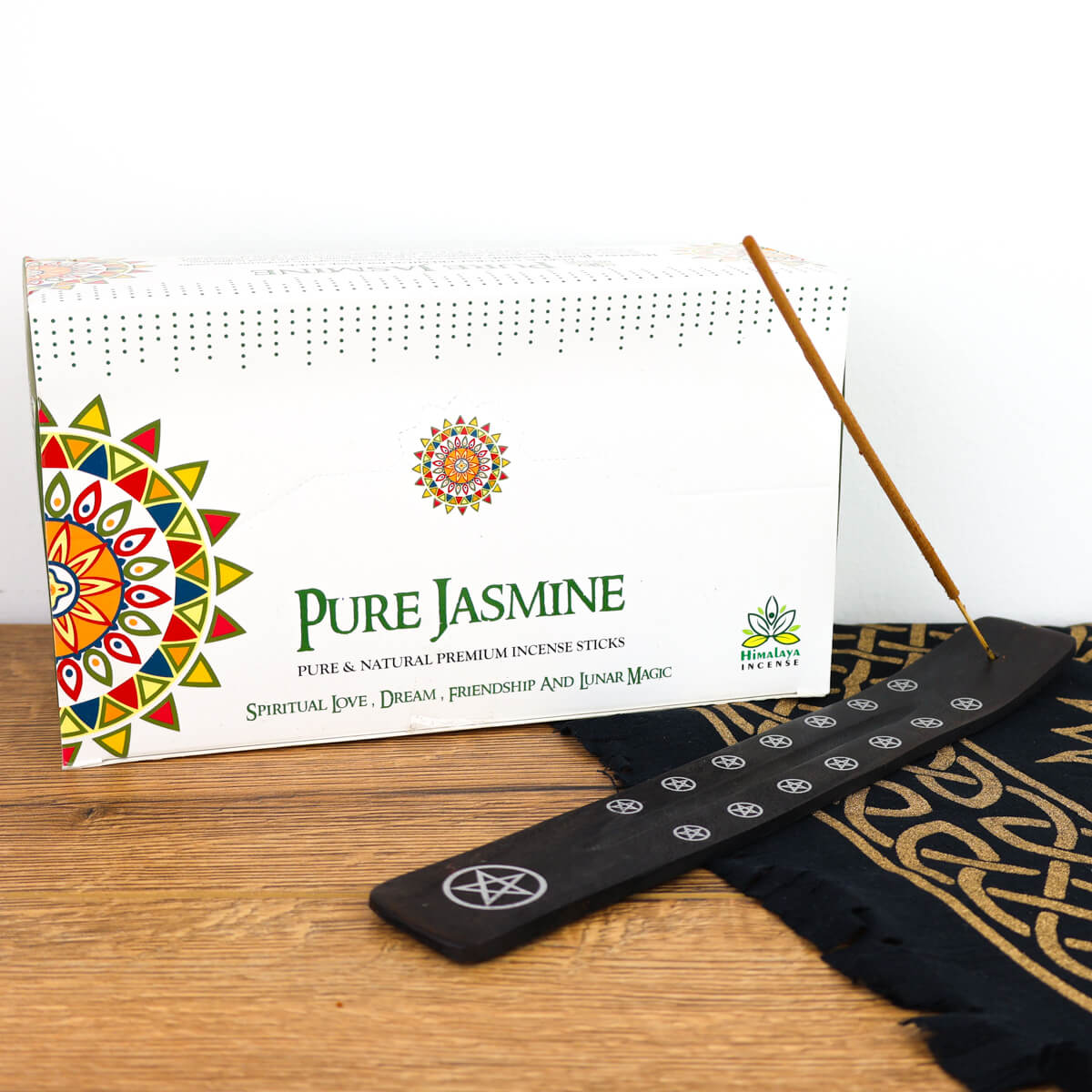 PURE JASMINE INCENSE STICKS - PACK OF 12