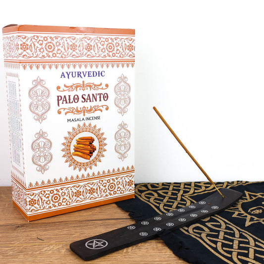 AYURVEDIC PALO SANTO INCENSE STICKS - PACK OF 12