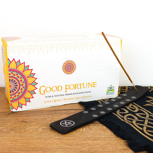 GOOD FORTUNE INCENSE STICKS - PACK OF 12