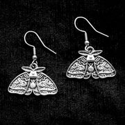 Moon Phase Moth Earrings | Extreme Largeness Wholesale