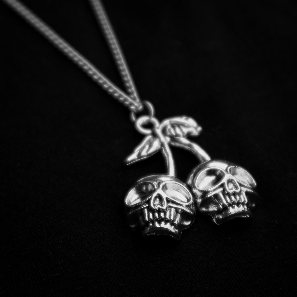 CHERRY SKULL NECKLACE - PACK OF 5