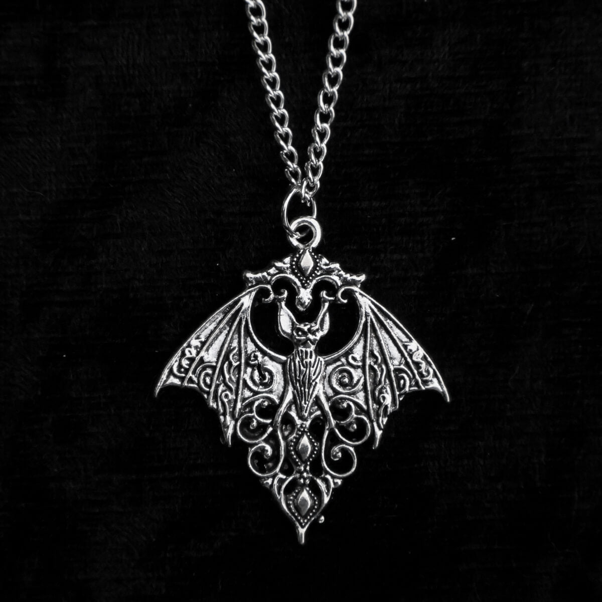 FILIGREE BAT NECKLACE - PACK OF 5