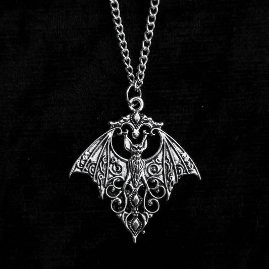 FILIGREE BAT NECKLACE - PACK OF 5