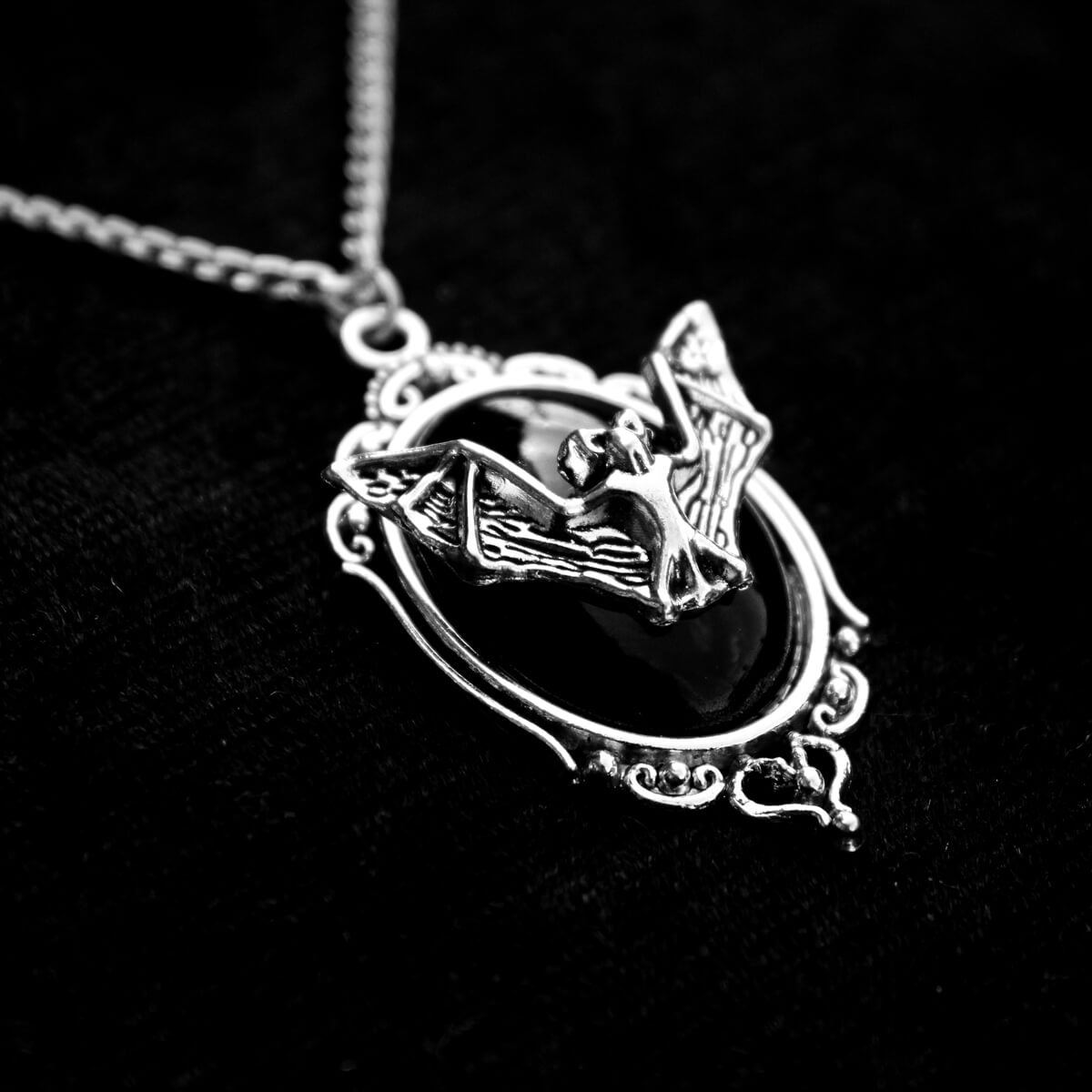 BAT CAMEO NECKLACE - PACK OF 5