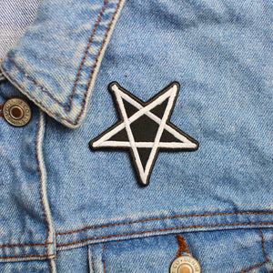 Witchy Pentagram Patch | Extreme Largeness Wholesale