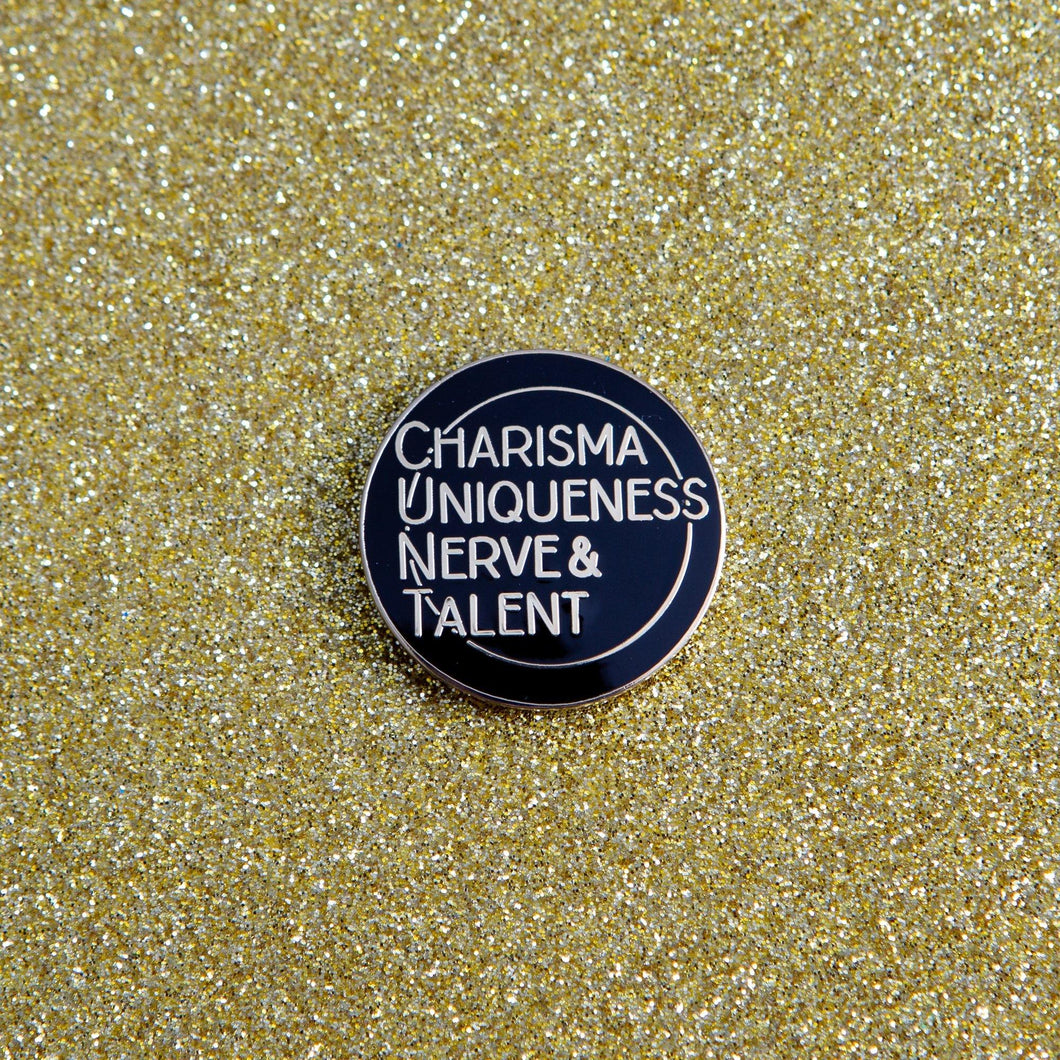 CHARISMA UNIQUENESS NERVE & TALENT PIN - PACK OF 5 - Extreme Largeness Wholesale