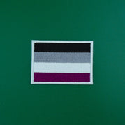 ASEXUAL FLAG PATCH - PACK OF 12