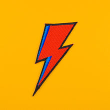 DAVID BOWIE LIGHTNING BOLT PATCH - PACK OF 6