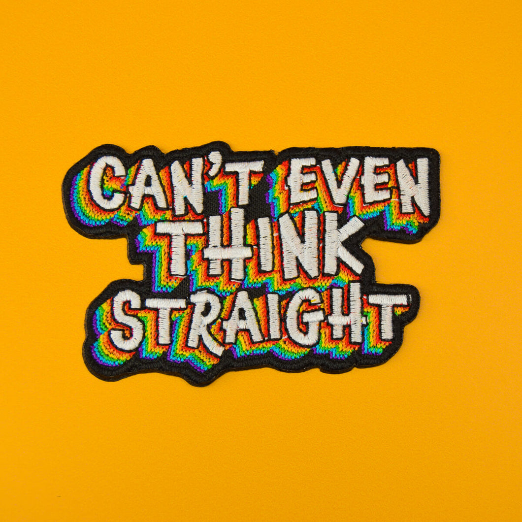 Can't Even Think Straight Patch | Extreme Largeness Wholesale