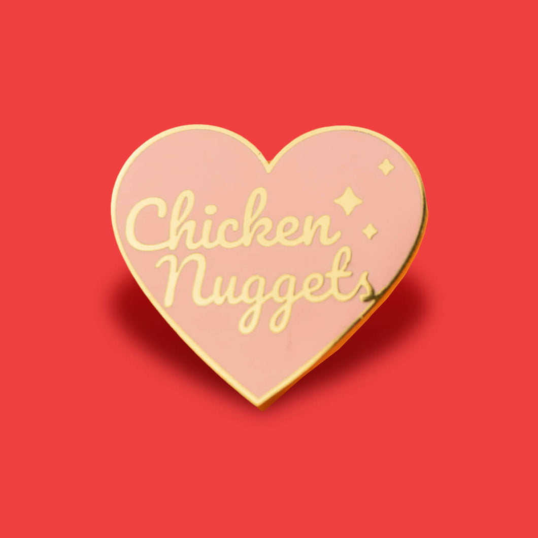 Chicken Nuggets Enamel Pin | Extreme Largeness Wholesale
