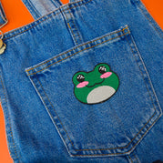 Cute Frog Patch | Extreme Largeness Wholesale